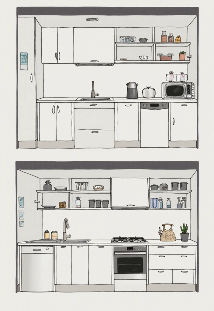 30 Kitchen Design Small Space Ideas That Blend Style and Function 25 30 Kitchen Design Small Space Ideas That Blend Style and Function - 25. Assessable Appliance Zones
