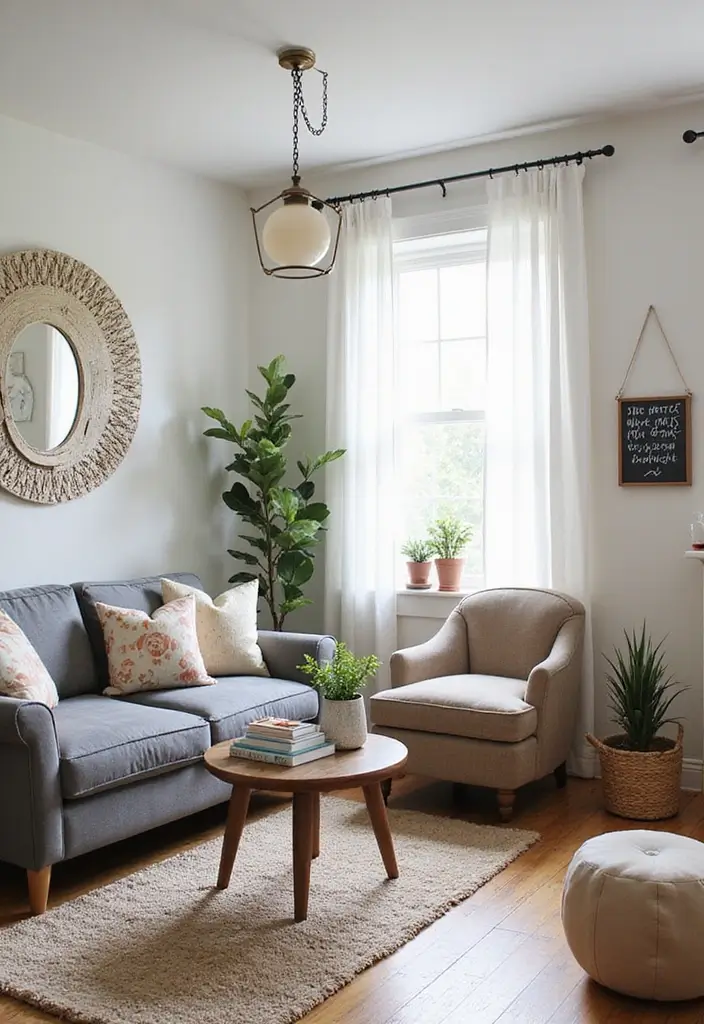 30+ Living Room Decor Ideas Apartment Renters Swear By - 10. Personalize with DIY Projects