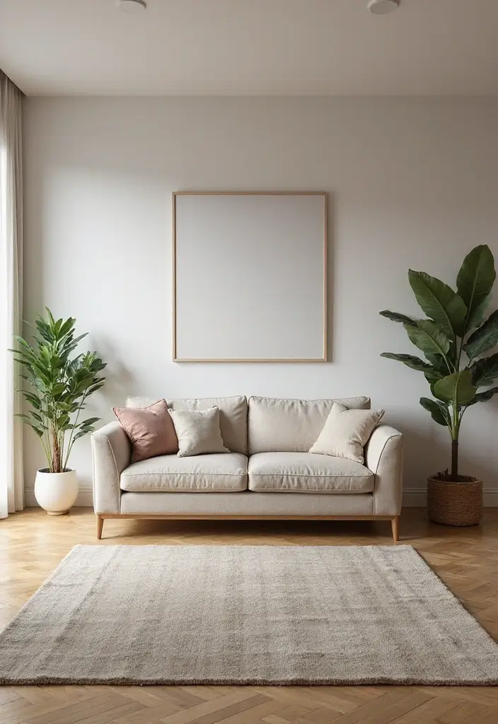30+ Living Room Decor Ideas Apartment Renters Swear By - 13. Floating Furniture Arrangements