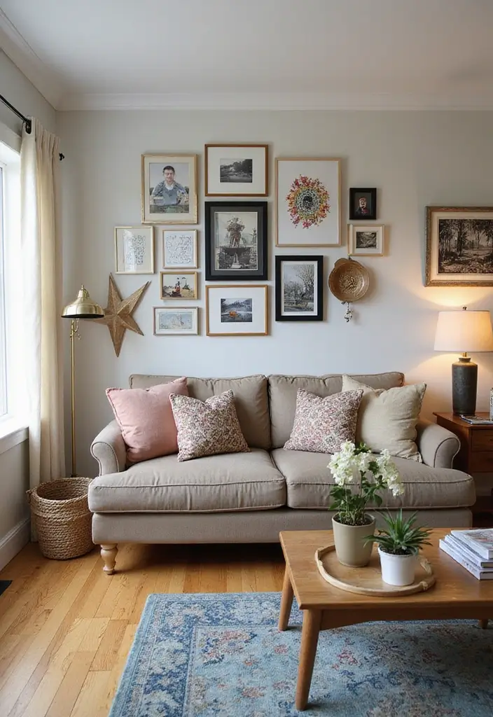 30+ Living Room Decor Ideas Apartment Renters Swear By - 25. Incorporate Personal Touches