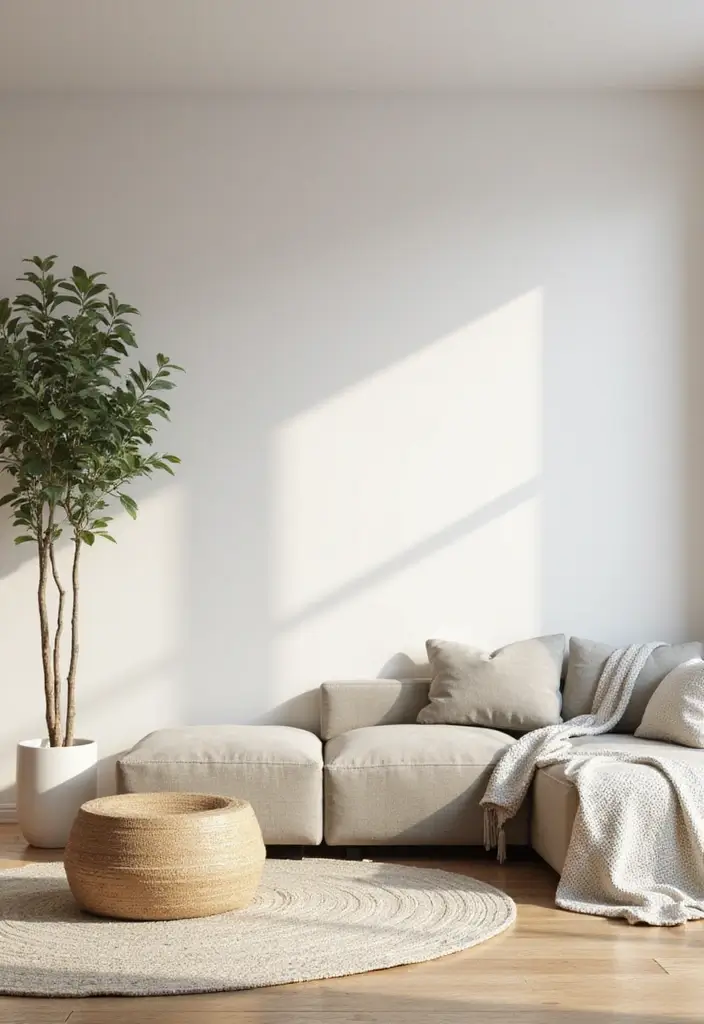 30+ Living Room Decor Ideas Apartment Renters Swear By - 30. Embrace Minimalism