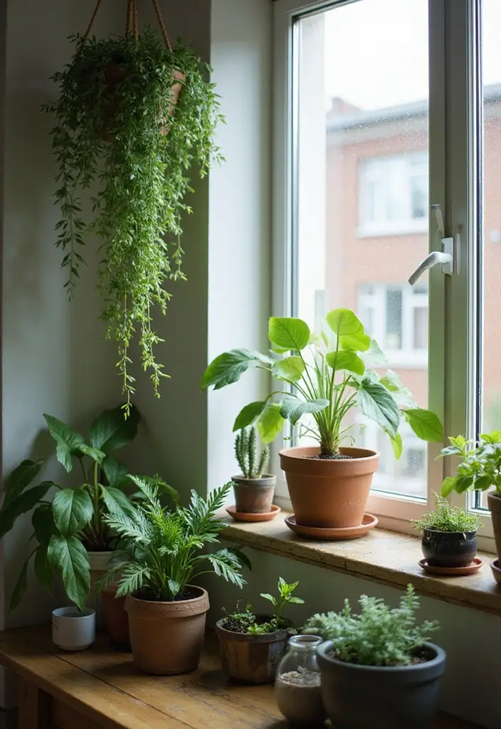 30+ Living Room Decor Ideas Apartment Renters Swear By - 4. Bring the Outdoors In