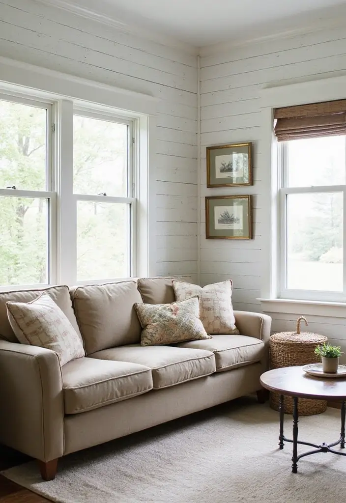 30 Small Living Room Ideas: Cozy and Stylish Apartment Spaces - 12. Textured Wall Treatments