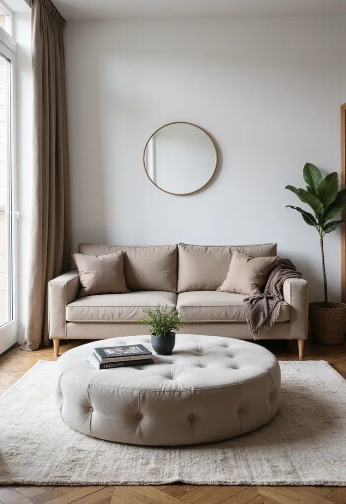 30 Small Living Room Ideas: Cozy and Stylish Apartment Spaces - 3. Multi-Functional Furniture