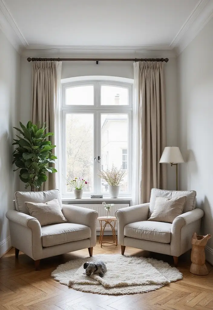 30 Small Space Home Decor Ideas That Actually Work - 24. Reimagining Furniture Arrangements