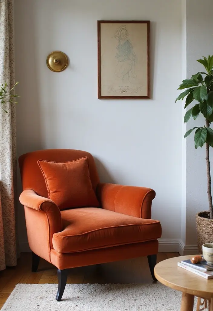 30 Small Space Home Decor Ideas That Actually Work - 26. Use Accent Chairs Wisely