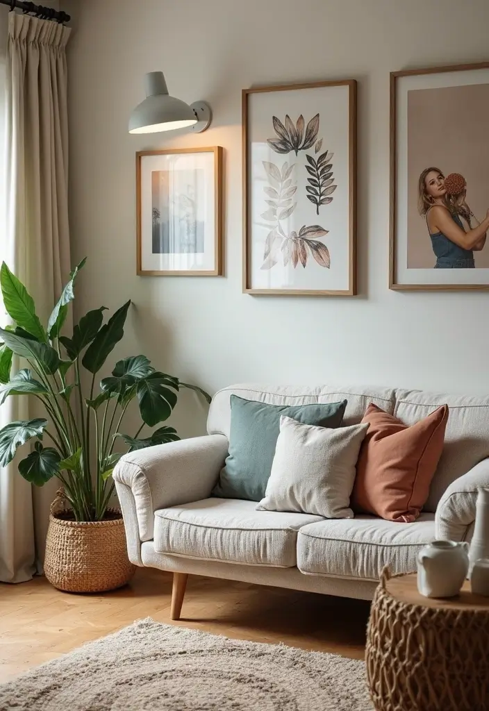 30 Small Space Home Decor Ideas That Actually Work - 30. Personal Touches with DIY Decor