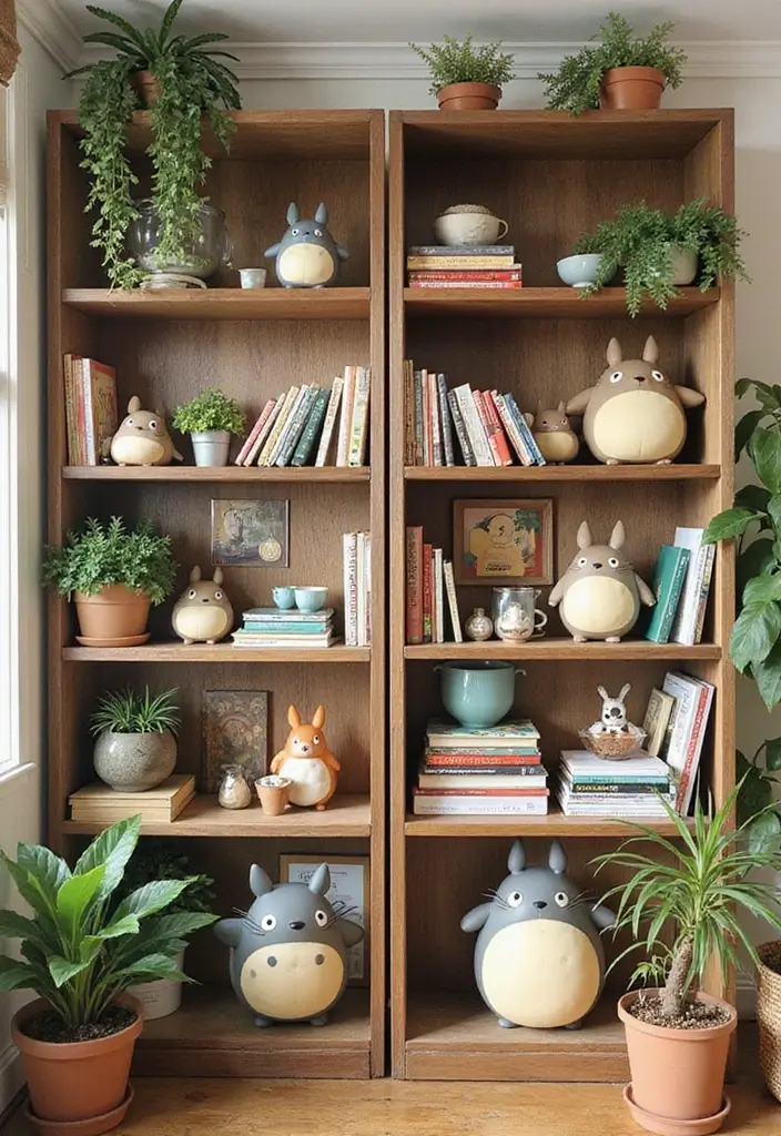 30+ Studio Ghibli Room Apartment Inspirations That Feel Magical 10 30 Studio Ghibli Room Apartment Inspirations That Feel Magical 10. Charming Open Shelving