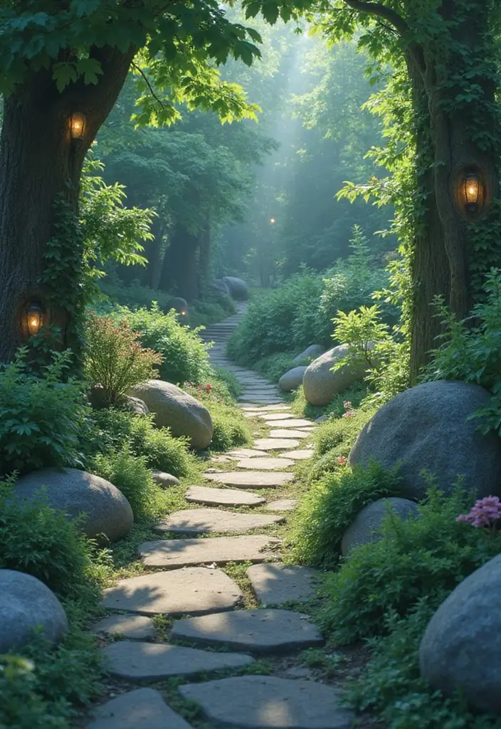 30+ Studio Ghibli Room Apartment Inspirations That Feel Magical 18 30 Studio Ghibli Room Apartment Inspirations That Feel Magical 18. Ghibli Garden Pathway