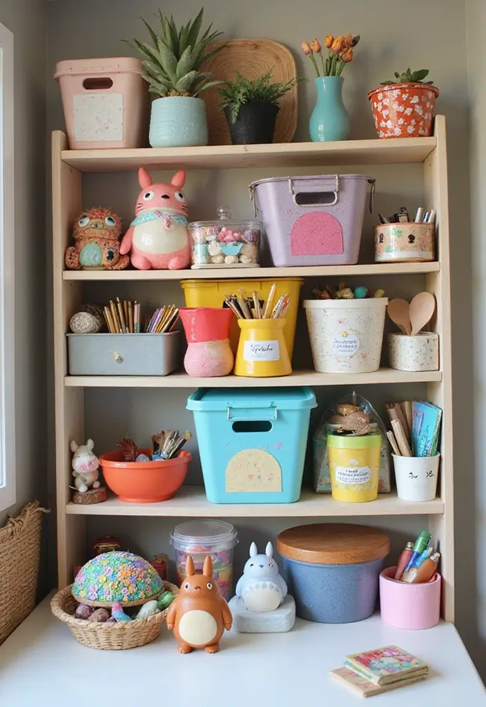 30+ Studio Ghibli Room Apartment Inspirations That Feel Magical 21 30 Studio Ghibli Room Apartment Inspirations That Feel Magical 21. Crafty Corner