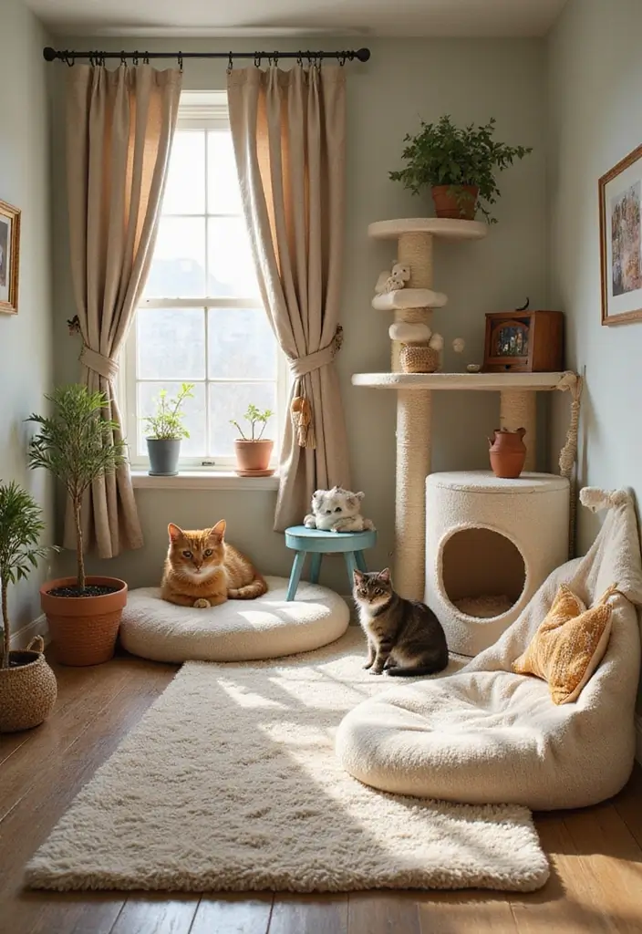 30+ Studio Ghibli Room Apartment Inspirations That Feel Magical 23 30 Studio Ghibli Room Apartment Inspirations That Feel Magical 23. Whimsical Cat Corner