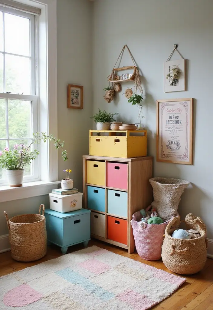 30+ Studio Ghibli Room Apartment Inspirations That Feel Magical 29 30 Studio Ghibli Room Apartment Inspirations That Feel Magical 29. Crafty Storage Solutions