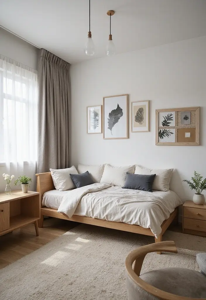 30+ Small Studio Apartment Ideas That Maximize Style and Function 5 30+ Small Studio Apartment Ideas That Maximize Style and Function - 5. Create Defined Zones