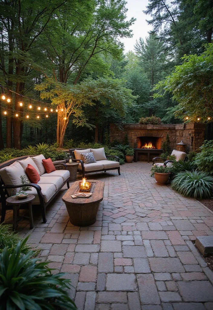 10 Backyard Paver Ideas Budget for Simple Durable Outdoor Style 2. Paver Patios for Cozy Gatherings