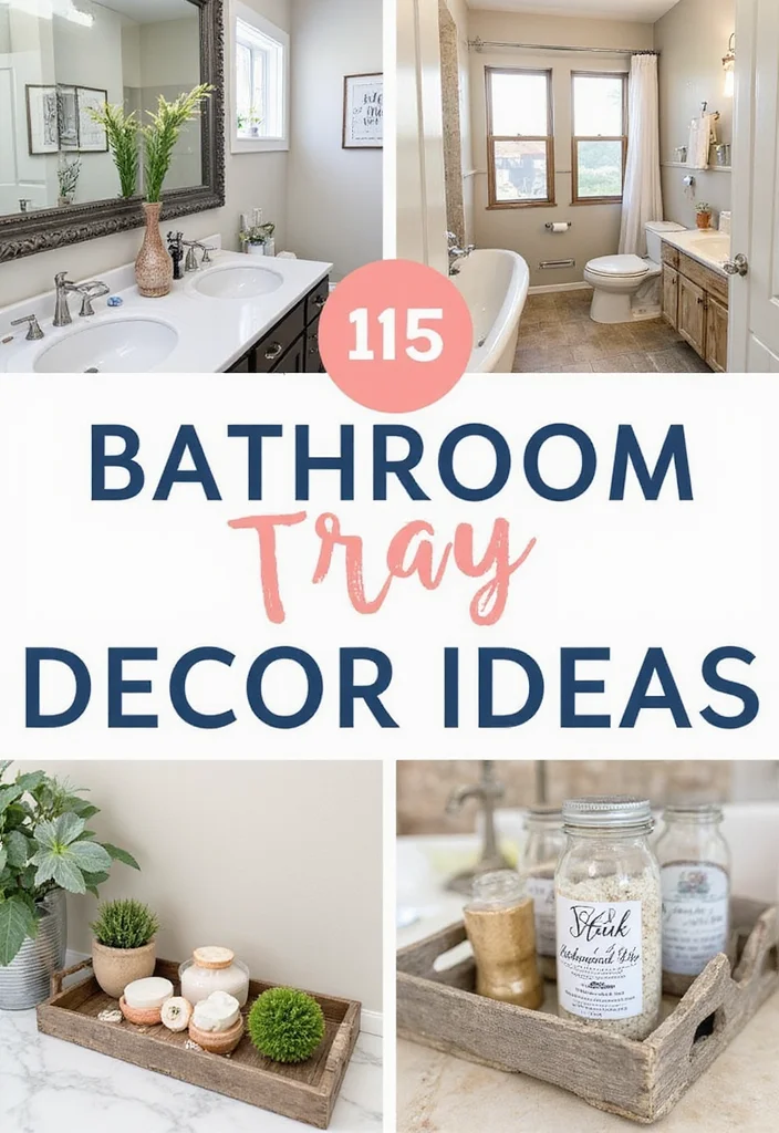 10 Bathroom Tray Decor Ideas for Simple Organized Stylish Accents Conclusion