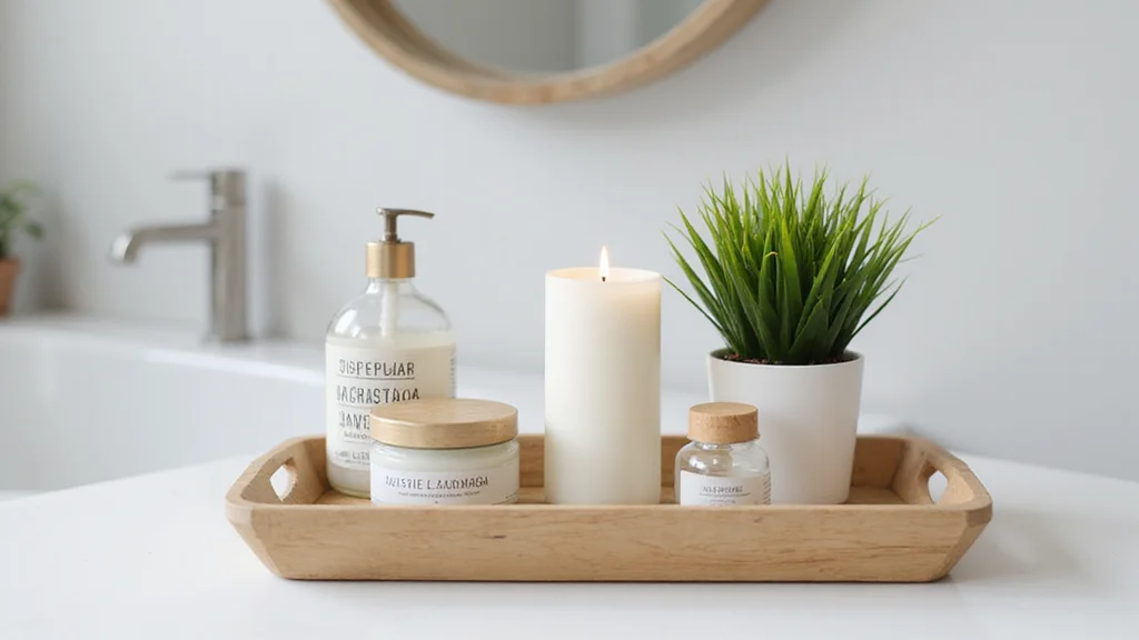 10 Bathroom Tray Decor Ideas for Simple Organized Stylish Accents