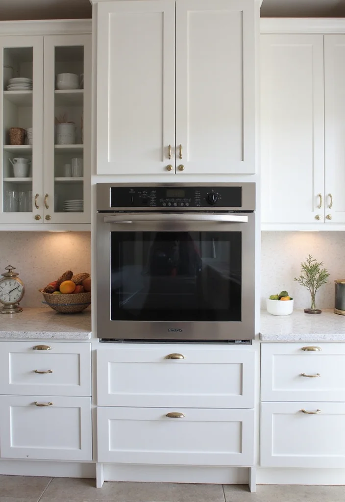 10 Microwave Ideas in Kitchen for Convenient Space Saving Use 23 10 Microwave Ideas in Kitchen for Convenient Space Saving Use 3. Built in Microwave with Cabinets