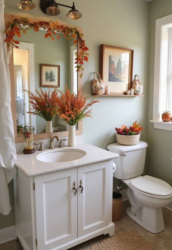 12 ACNH Bathroom Ideas for Cute Creative Island Inspired Style 9. Seasonal Decor Swaps