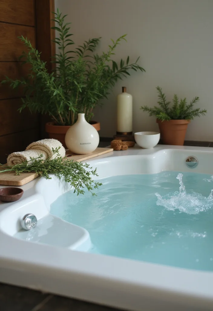 12 Backyard Spa Ideas Hot Tubs for Relaxing Peaceful Retreats - 12. Aromatherapy and Relaxation