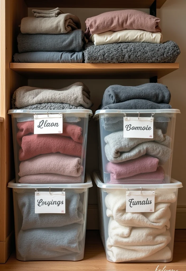 12 Bedroom Clothes Storage Ideas for Organized Space Saving Living 12. Seasonal Clothing Storage
