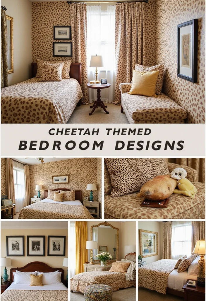 12 Cheetah Bedroom Ideas for Bold Fun Patterned Personality Conclusion