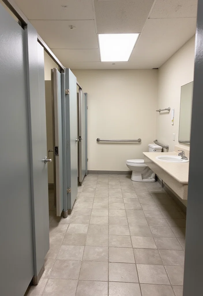 12 Commercial Bathroom Ideas for Clean Durable Functional Design 9. Accessibility Features