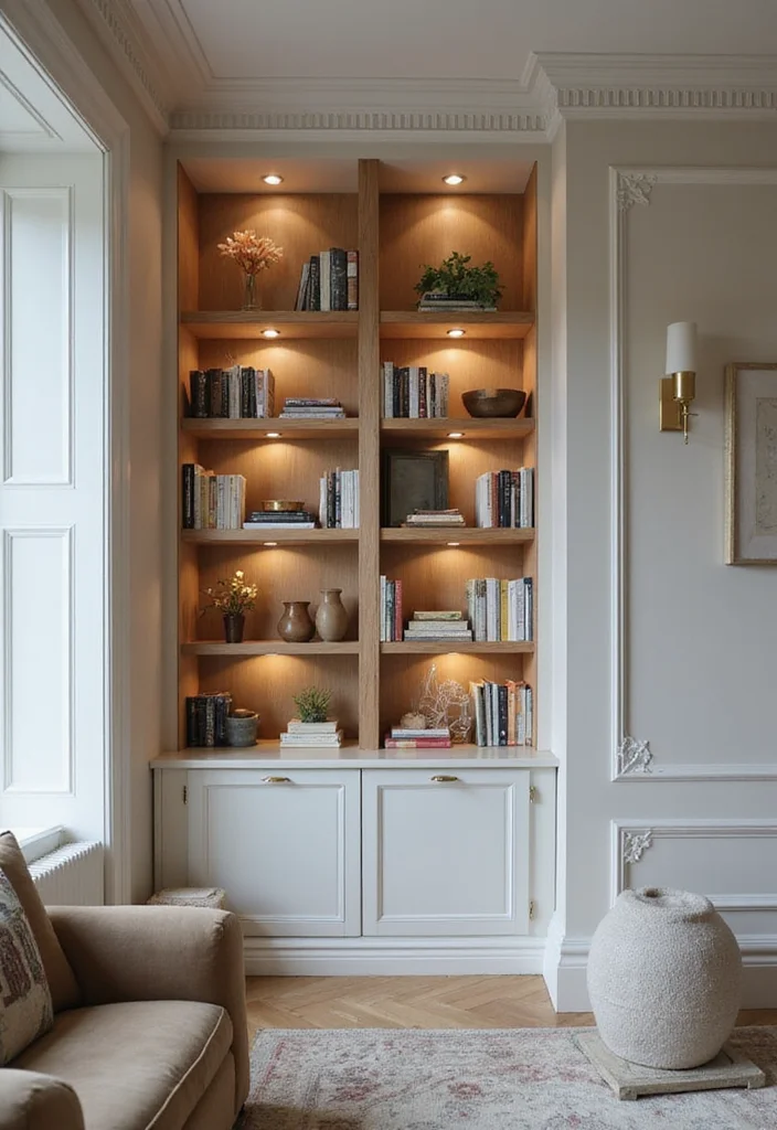 12 Corner Shelf Ideas Living Room for Smart Stylish Use of Space 67 12 Corner Shelf Ideas Living Room for Smart Stylish Use of Space 7. Built In Corner Shelving for Custom Solutions