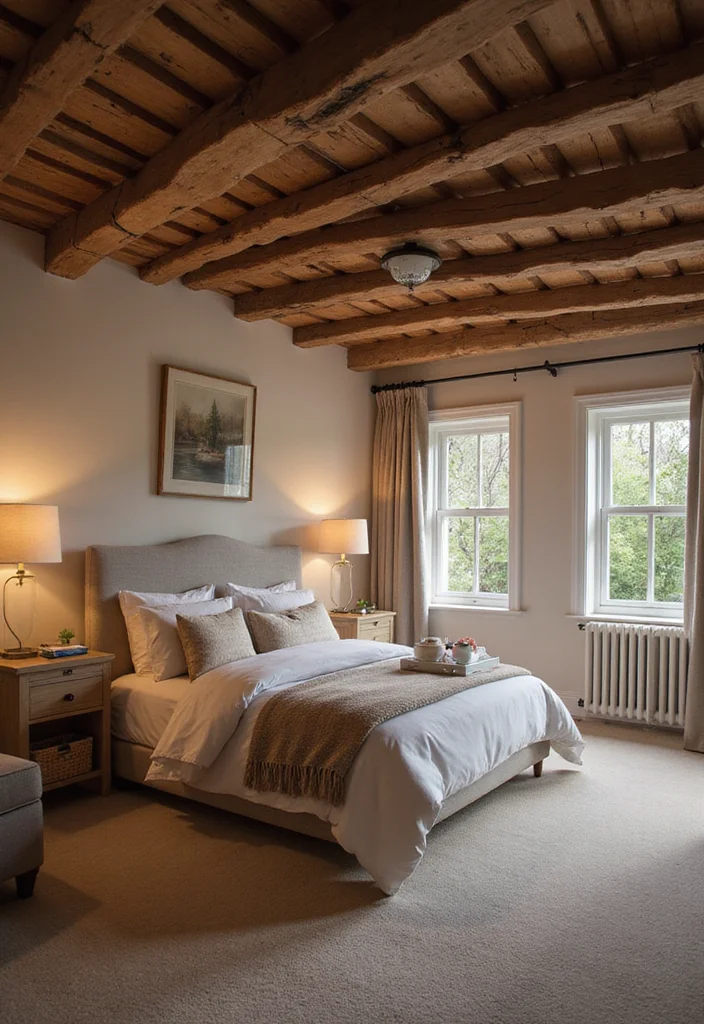 12 Dark Brown Bedroom Ideas for Rich Cozy Restful Style 1 12 Dark Brown Bedroom Ideas for Rich Cozy Restful Style 1. Rustic Wooden Beams