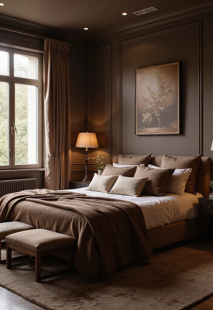 12 Dark Brown Bedroom Ideas for Rich Cozy Restful Style 133 12 Dark Brown Bedroom Ideas for Rich Cozy Restful Style Conclusion