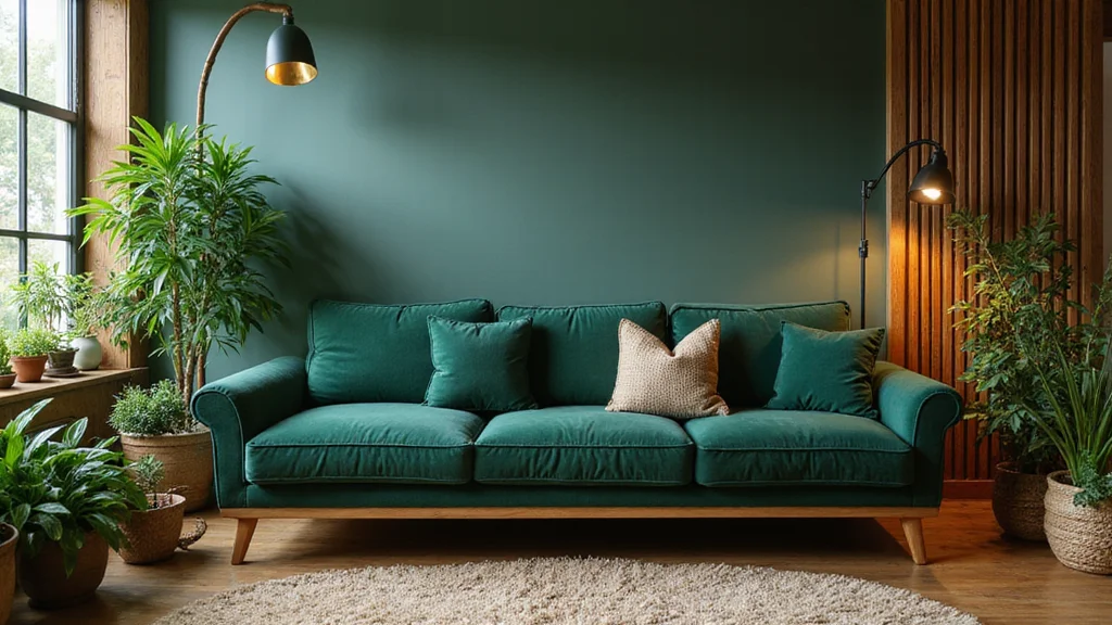 12 Forest Green Sofa Living Room Ideas for Deep Natural Style