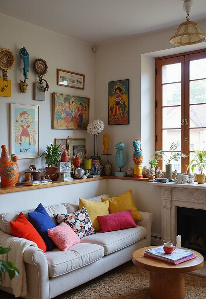 12 Funky Living Room Ideas for Playful Colorful Creative Vibes 111 12 Funky Living Room Ideas for Playful Colorful Creative Vibes 11. Playful Accessories