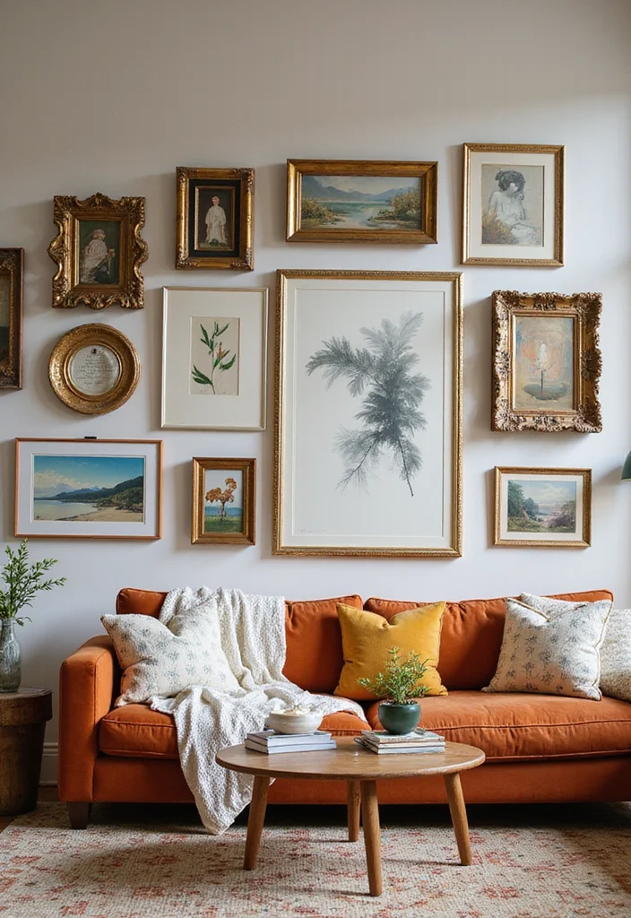 12 Funky Living Room Ideas for Playful Colorful Creative Vibes 45 12 Funky Living Room Ideas for Playful Colorful Creative Vibes 5. Art That Speaks