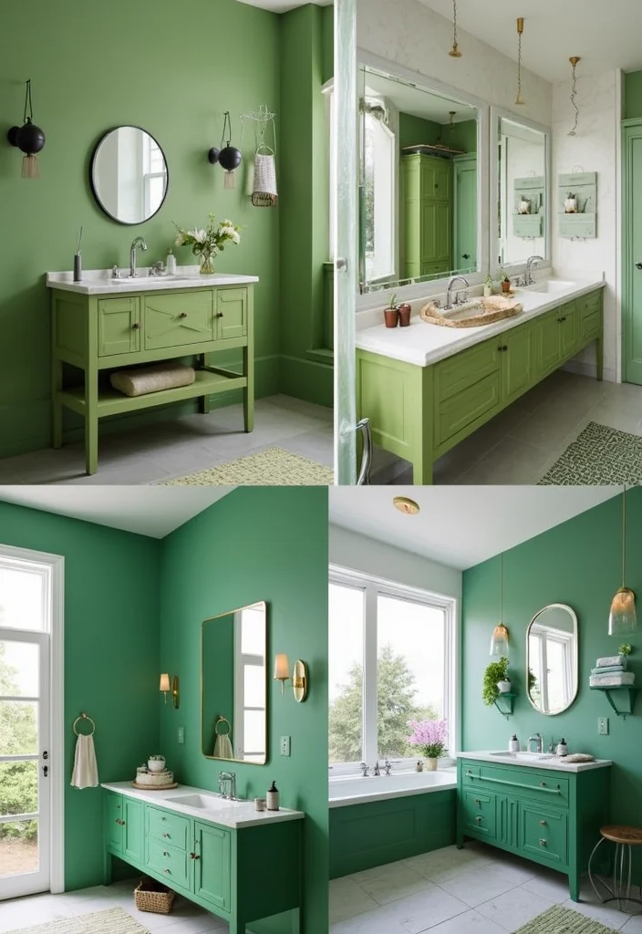 12 Green Vanity Bathroom Ideas for Fresh Colorful Modern Charm Conclusion