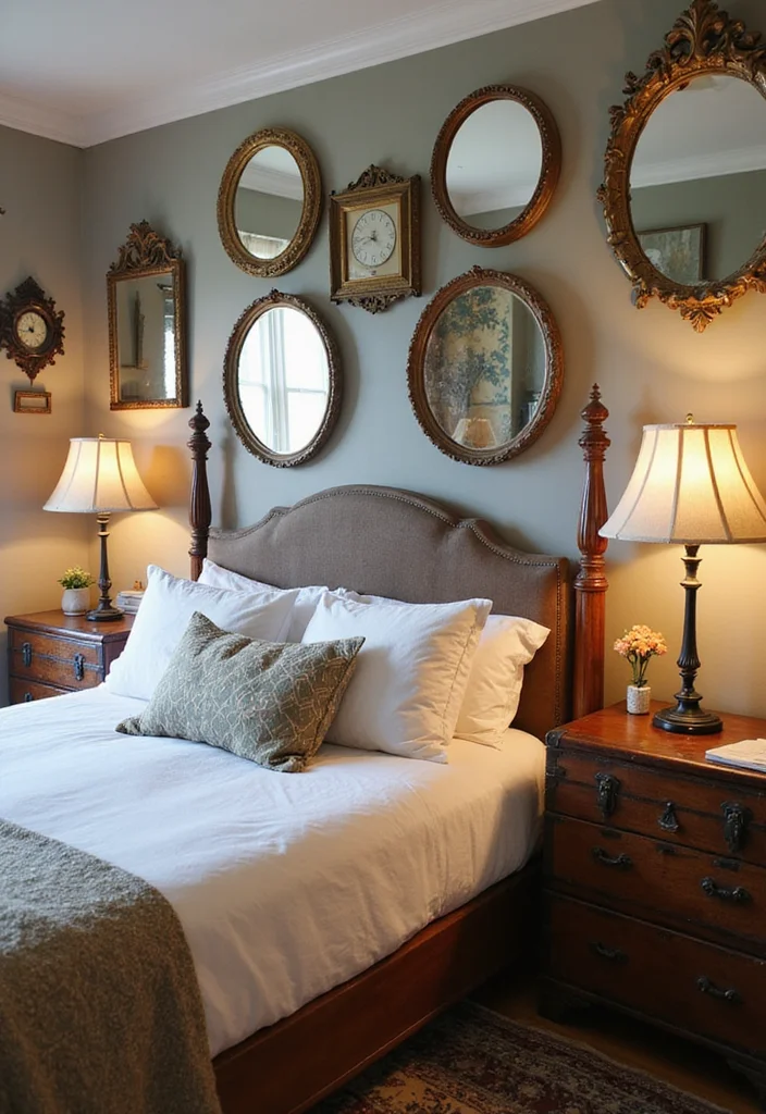 12 Grunge Bedroom Ideas for Dark Edgy Artistic Style 4. Vintage Finds