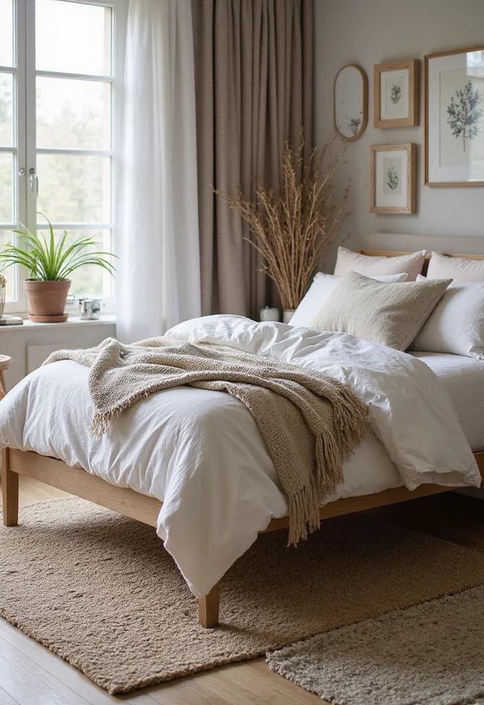 12 Grunge Bedroom Ideas for Dark Edgy Artistic Style 5. Layered Textures