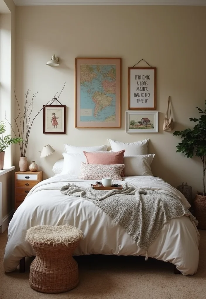 12 Grunge Bedroom Ideas for Dark Edgy Artistic Style 9. Personal Touches