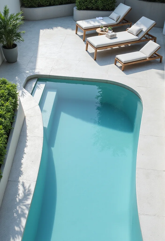 12 Hot Tub and Pool Ideas for Your Backyard Oasis 6. Modern Minimalist Pool Design