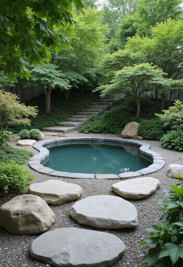 12 Hot Tub and Pool Ideas for Your Backyard Oasis 8. Zen Garden Pool Area