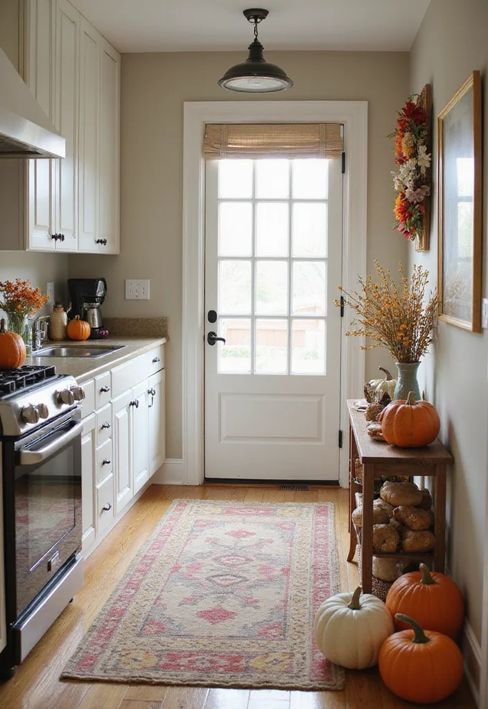 12 Kitchen Entryway Ideas for Better Flow and Welcoming Style 111 12 Kitchen Entryway Ideas for Better Flow and Welcoming Style 11. Seasonal Decor