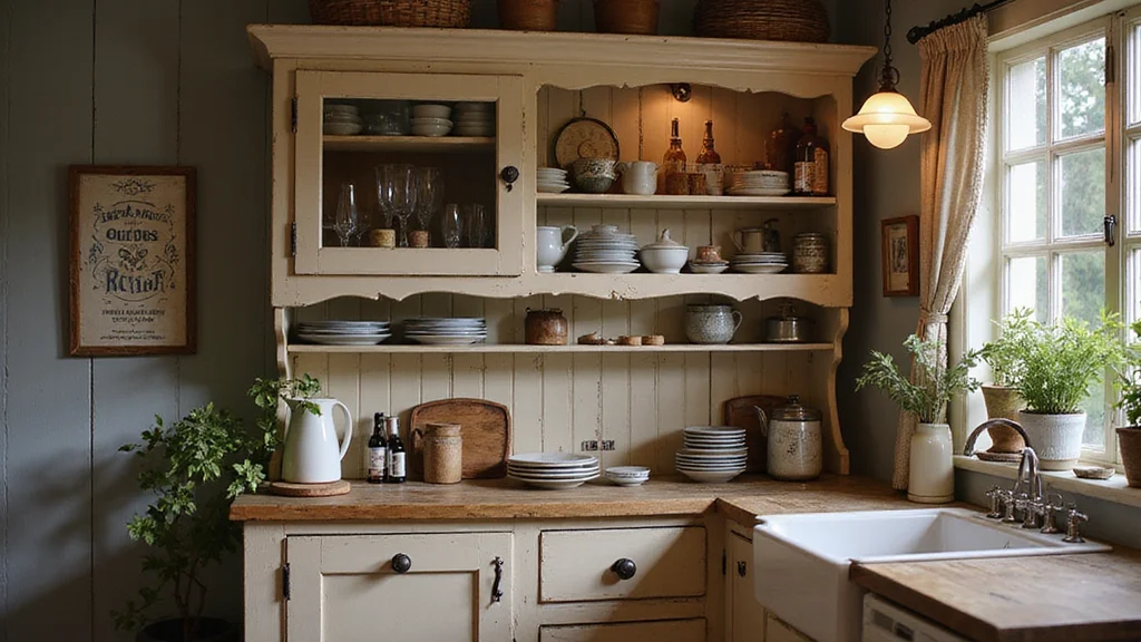 12 Kitchen Hutch Decorating Ideas for Charming Functional Displays