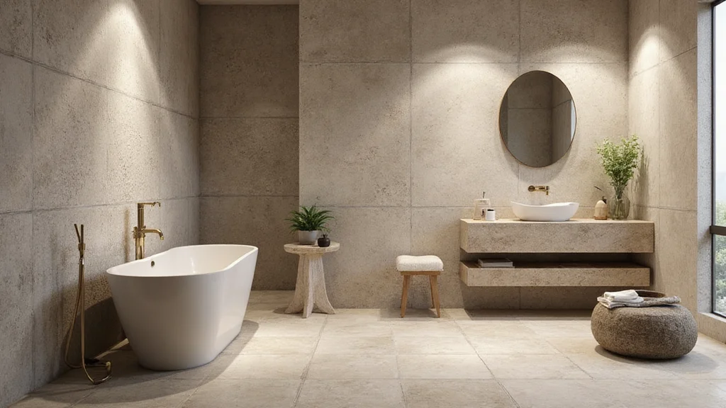 12 Natural Stone Bathroom Ideas for Textured Elegant Spa Appeal