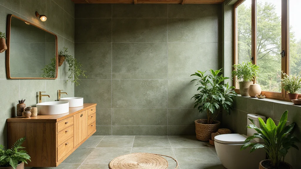 12 Olive Green Bathroom Ideas for Earthy Calm Natural Warmth