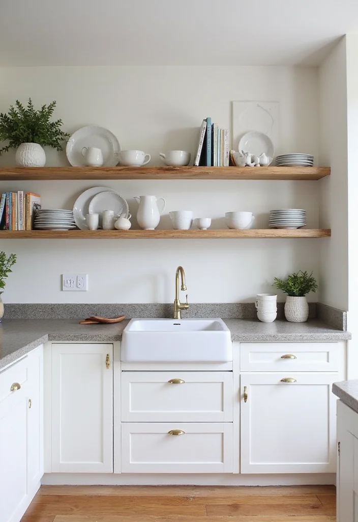 12 Scandi Kitchen Ideas for Clean Minimal Warm Design 100 12 Scandi Kitchen Ideas for Clean Minimal Warm Design 10. Open Shelving Displays