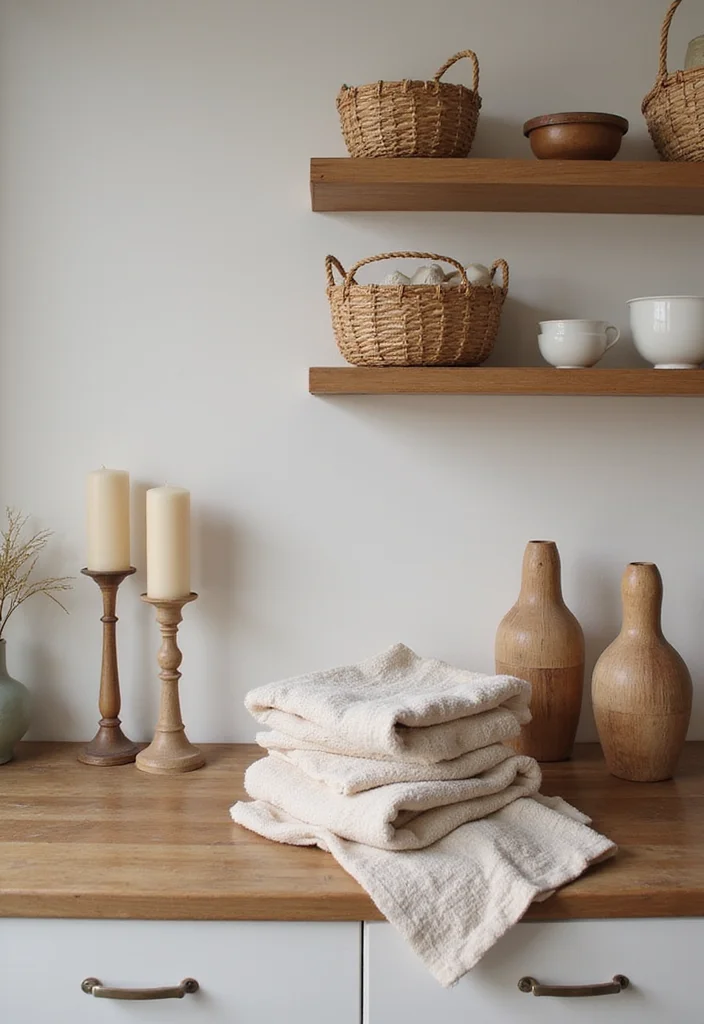 12 Scandi Kitchen Ideas for Clean Minimal Warm Design 23 12 Scandi Kitchen Ideas for Clean Minimal Warm Design 3. Cozy Kitchen Accessories