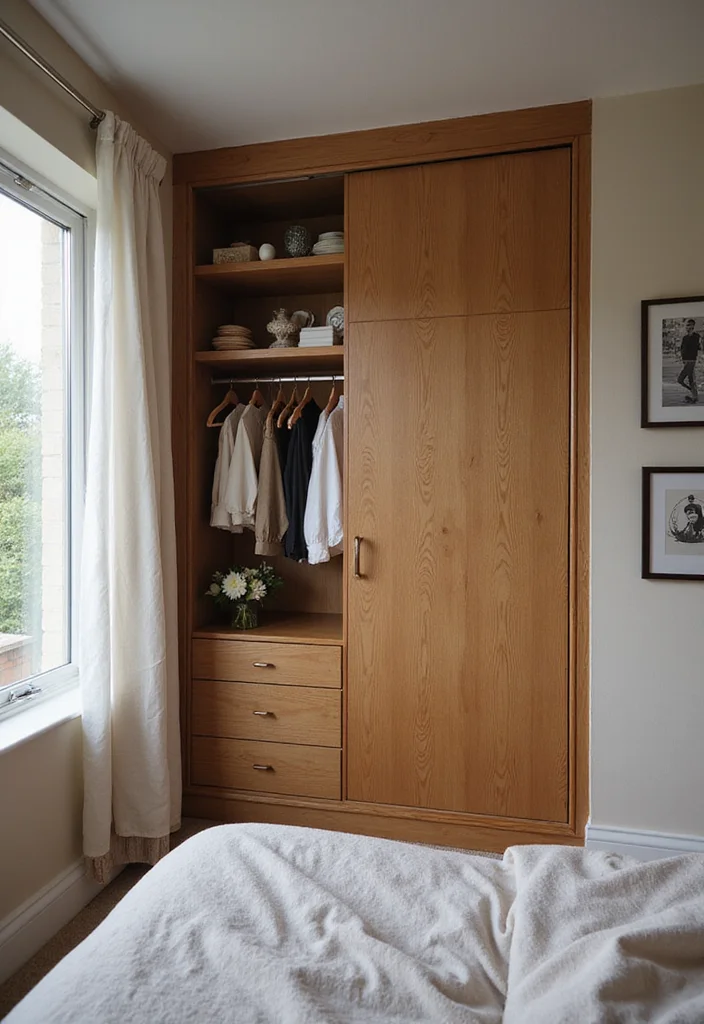 12 Small Bedroom Wardrobe Ideas for Efficient Organized Storage 12. Personal Touches