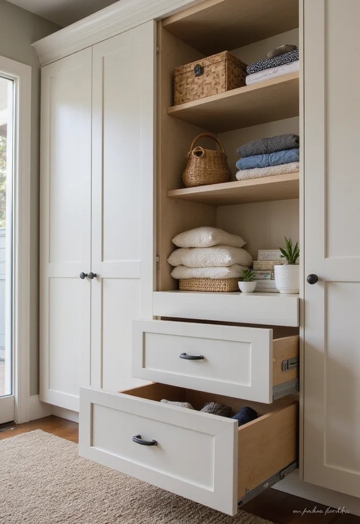 12 Small Bedroom Wardrobe Ideas for Efficient Organized Storage 9. Customized Closet Systems