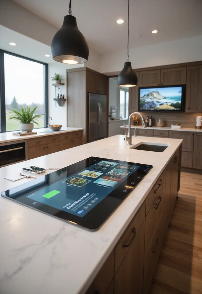 12 Small Kitchen Peninsula Ideas for Added Prep and Easy Flow 122 12 Small Kitchen Peninsula Ideas for Added Prep and Easy Flow 12. The Tech Savvy Peninsula