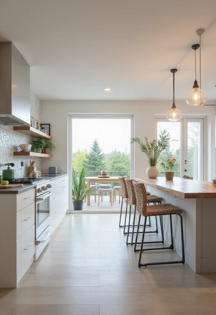 12 Small Kitchen Peninsula Ideas for Added Prep and Easy Flow 89 12 Small Kitchen Peninsula Ideas for Added Prep and Easy Flow 9. The Open Concept Peninsula