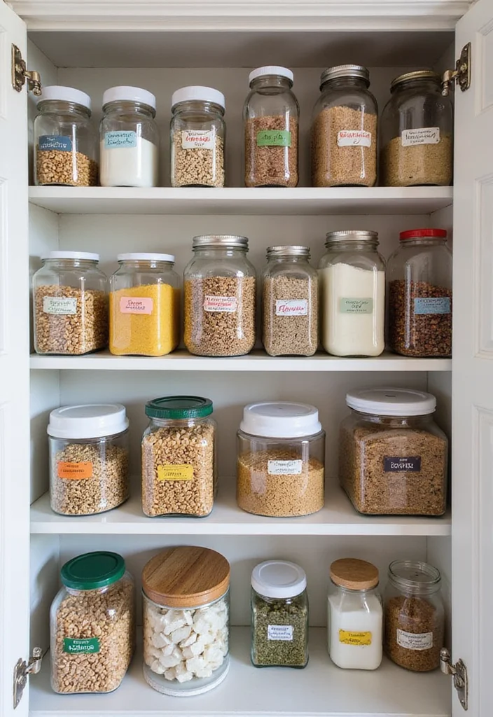 12 Small Narrow Kitchen Ideas for Efficient Smart Space Use - 11. Color-Coded Organization