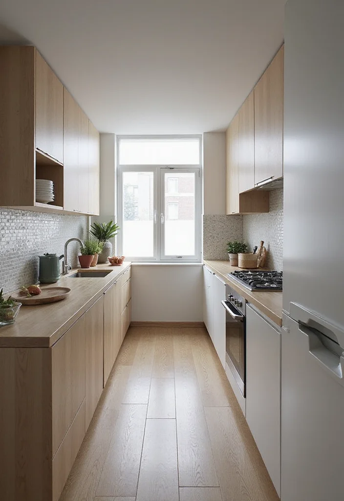 12 Small Narrow Kitchen Ideas for Efficient Smart Space Use - 7. Smart Appliance Choices